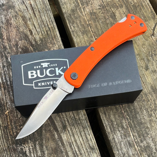 Buck USA 110 Slim Pro TRX Blaze Orange