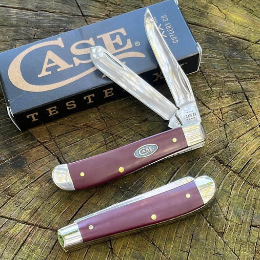 Case XX Mulberry Synthetic Mini Trapper