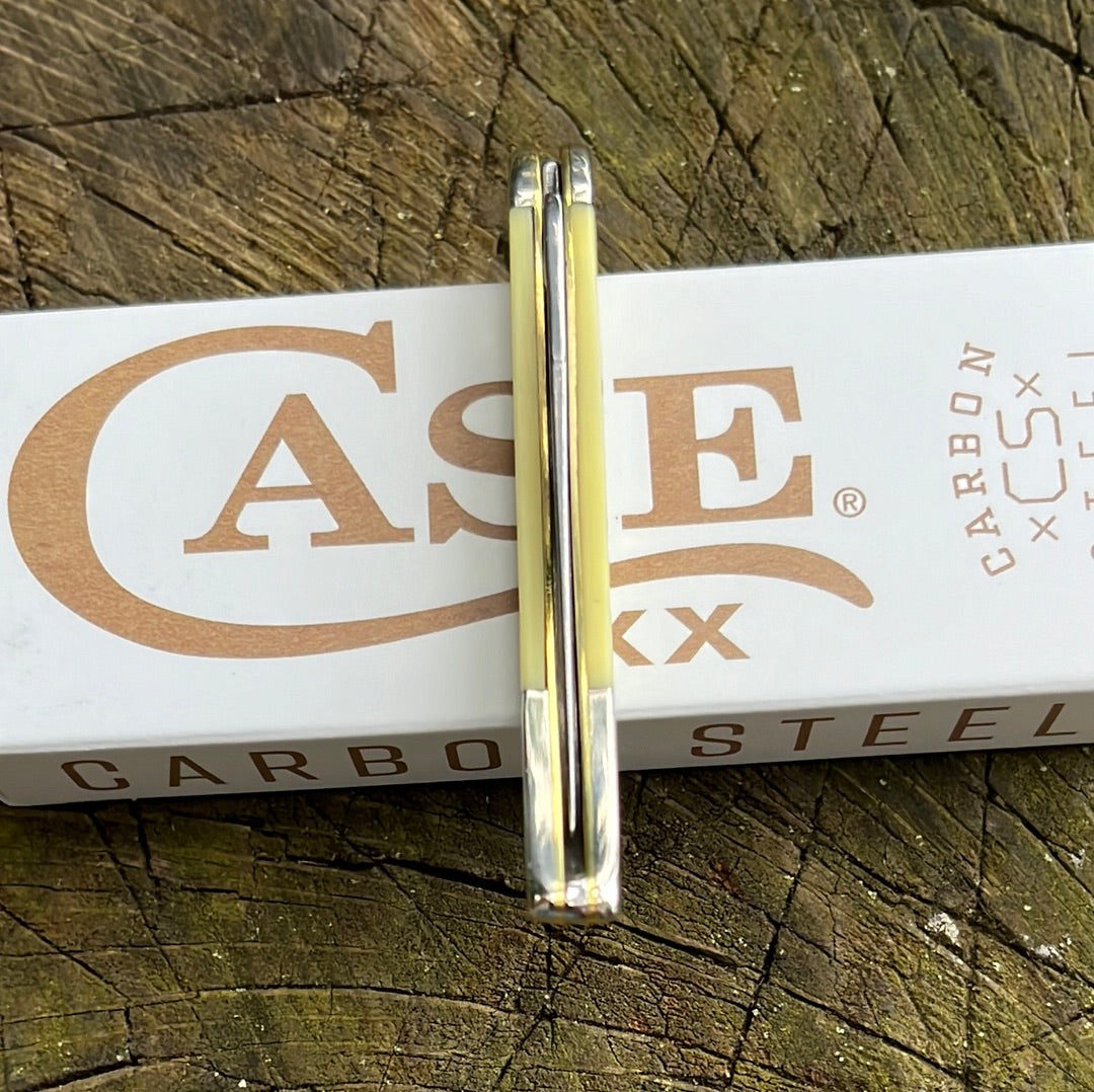 Case Yellow Synthetic Small Texas Toothpick Carbon Steel